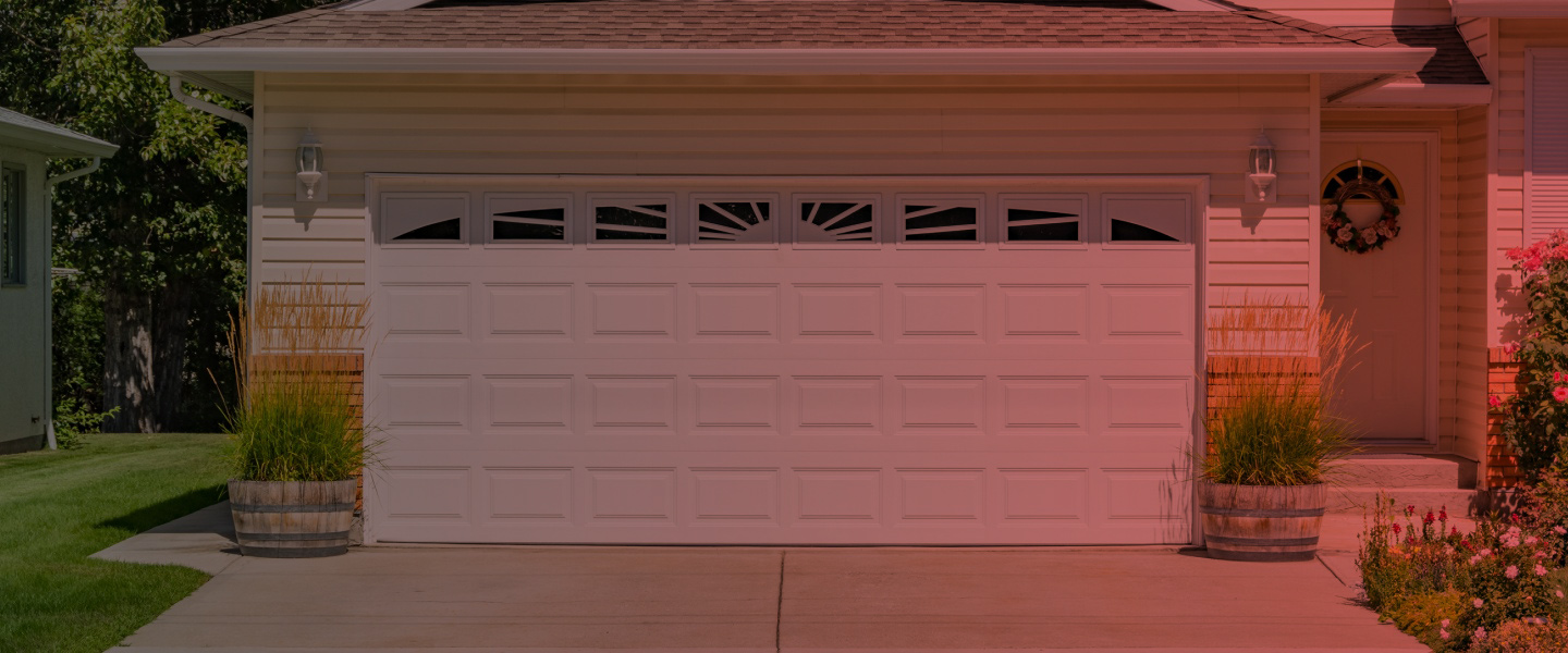 white garage door installed Conway AR.jpg1
